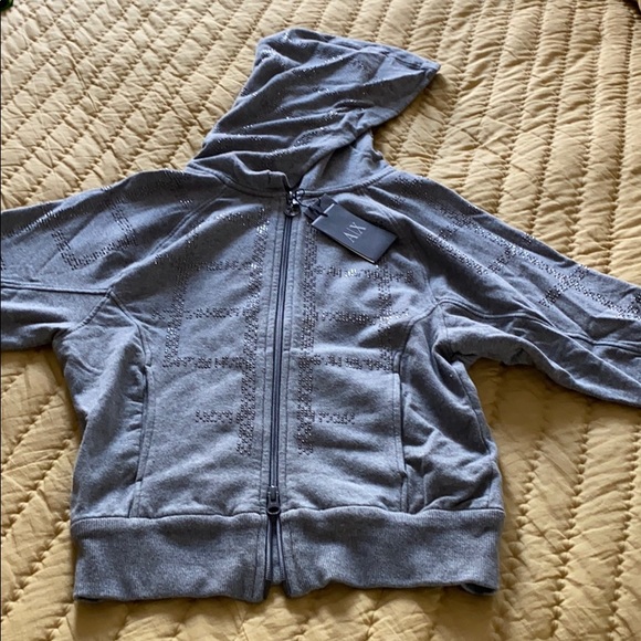 A/X Armani Exchange 1/3 sleeve hoodie - Picture 3 of 11